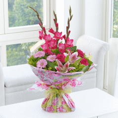 Pink Summer Hand Tied